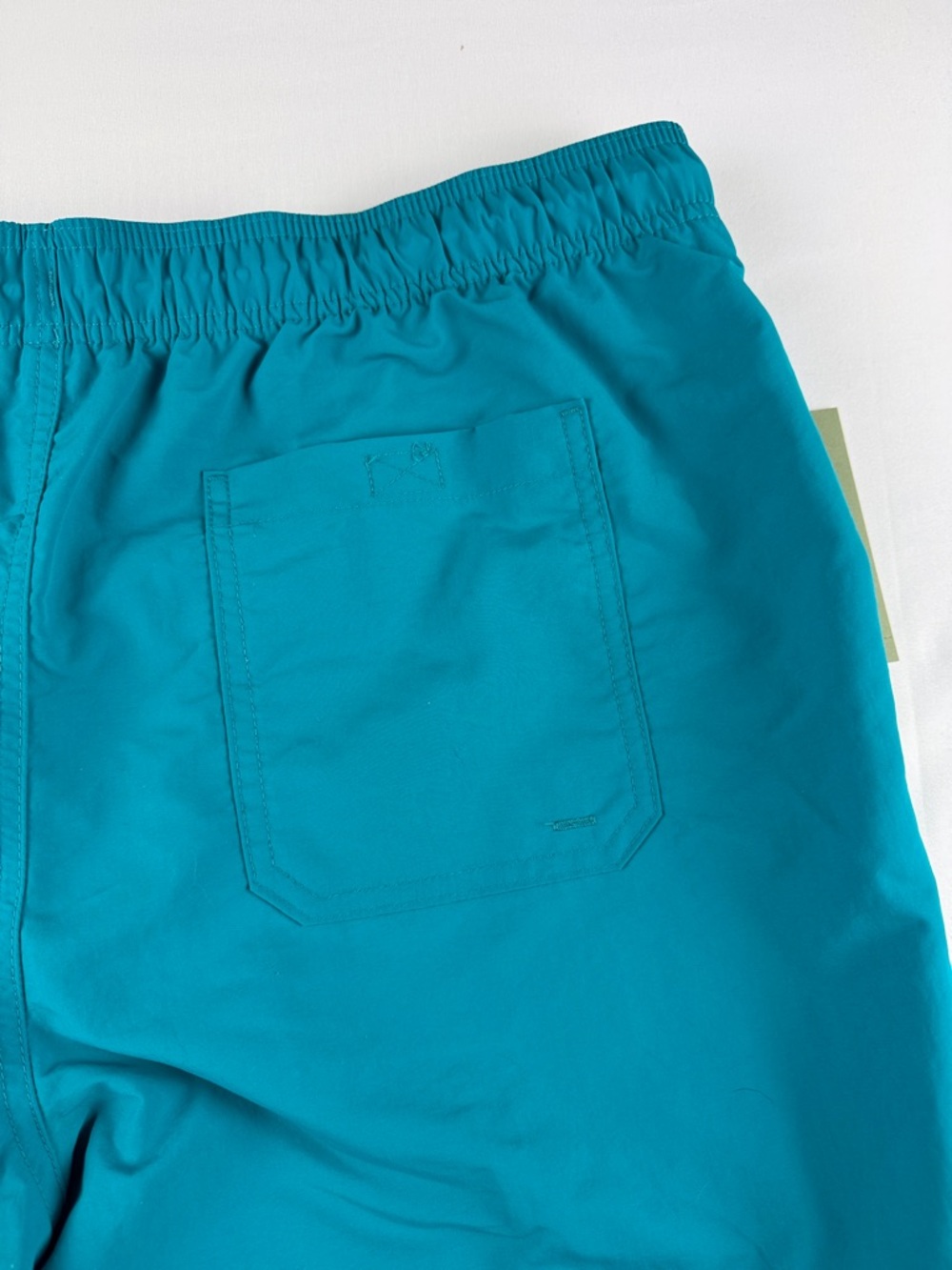 Goodfellow Turquoise Swim Trunks XL NWT 7” Inseam Lined Men’s Swim Shorts - Picture 6 of 7